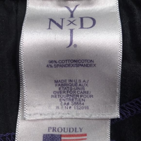 J240 NYDJ 11" Rise Antique Black Straight Leg size 14P - Picture 6 of 8